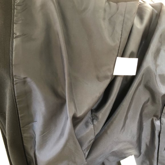 NWOT Kenzie Flutter Sleeve Fitted Black Blazer - Picture 10 of 15